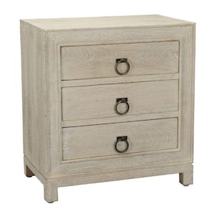 cream color night stand