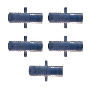 1 in. Barb Insert Blue Twister Polypropylene Coupling Fitting (5-Pack)