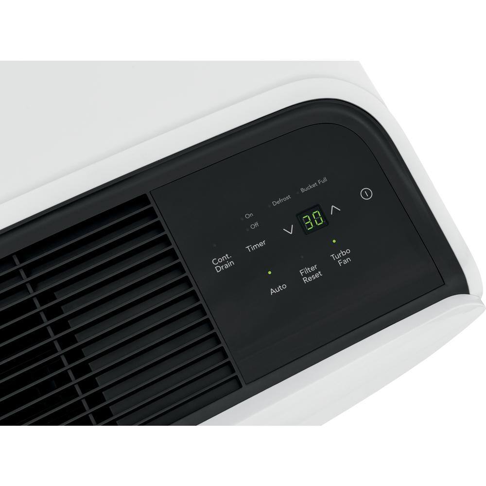 Frigidaire 60-Pint High Humidity Portable Dehumidifier with Washable Filter - White