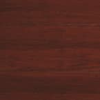 Strand Woven Mahogany 3/8 in. T x 5-1/8 in. W x 72 in. L Engineered Click Bamboo Flooring