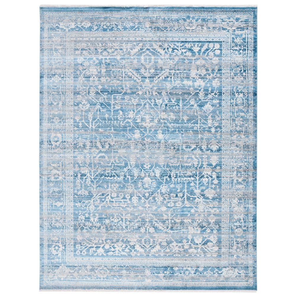 Vintage Persian 8 ft. x 10 ft. Navy/Ivory Ornate Border Area Rug price history on PriceWatchPro