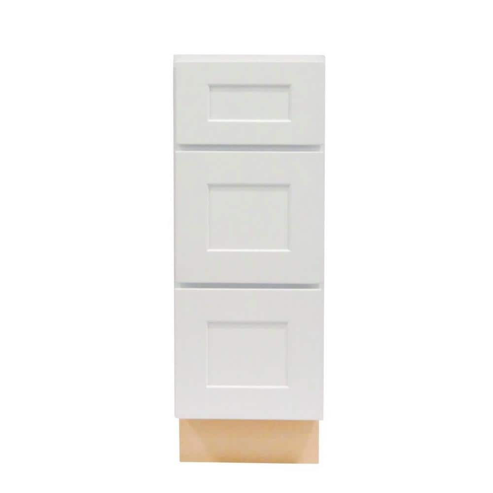 Liberty Series 12 in. W x 21 in. D x 34.5 in. H Drawer Base Bath Vanity Cab
