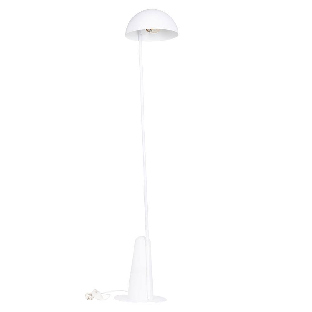 Lago 1 Light Floor Lamp Matt White - OL93953WH