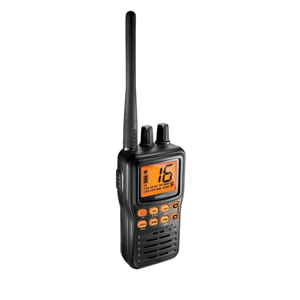 Uniden Handheld MRN Radio MHS75 The Home Depot