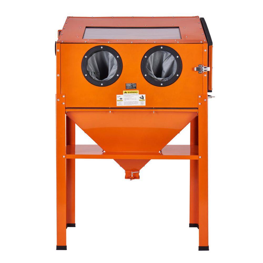 60Gal. Sandblasting Cabinet, 40-120PSI Sand Blasting Cabinet with Stand, Heavy Duty Steel Sand Blaster with Blasting Gun price history on PriceWatchPro