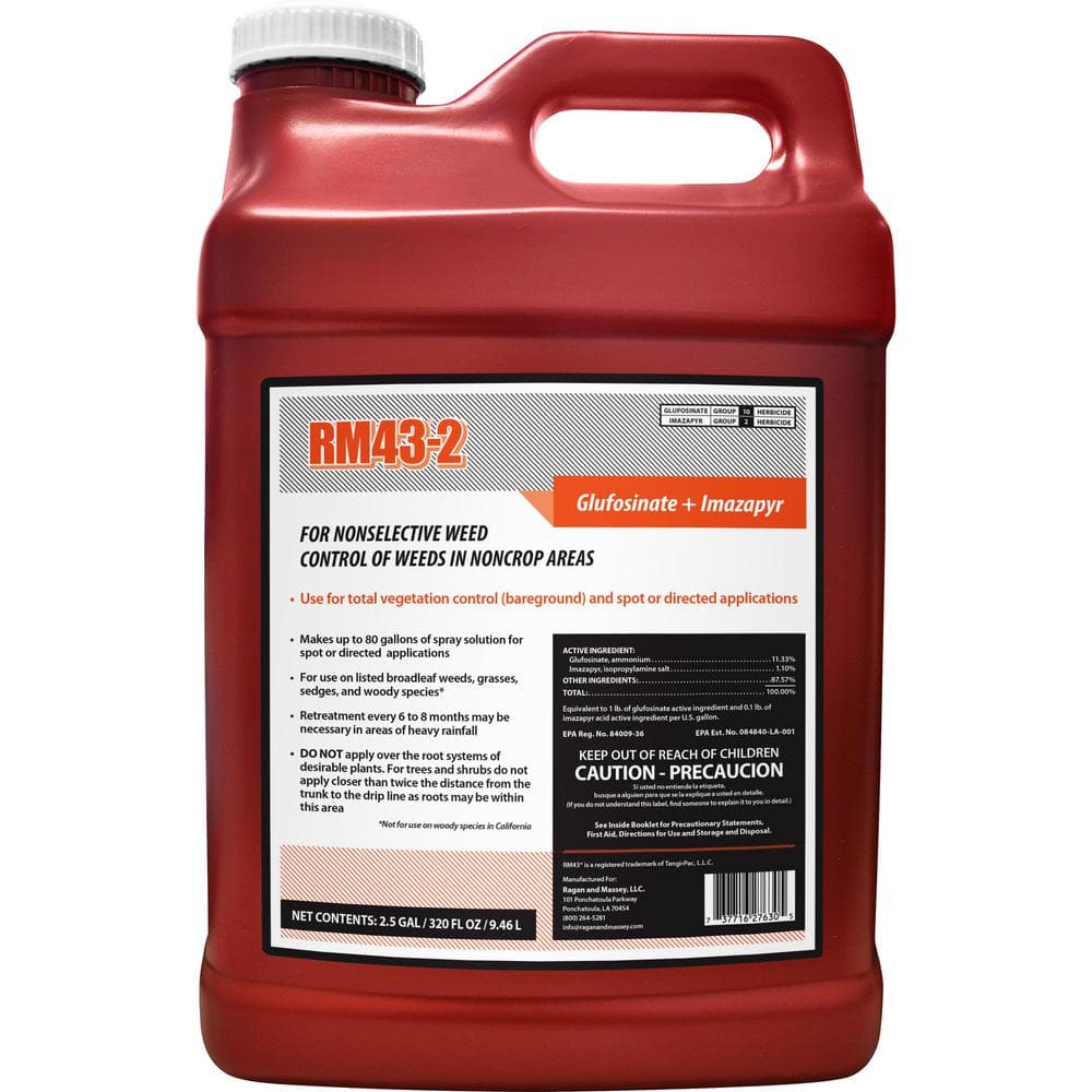 2.5 Gal. Glufosinate Plus Imazapyr Weed Killer and Preventer Concentrate
