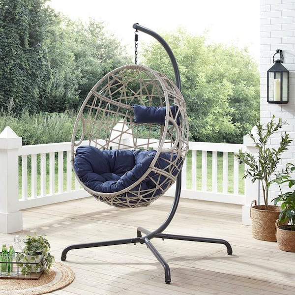 Egg Chair Swing Hammock Cushion Hanging Basket Cradle Rocking Chair Cushion  Garden Outdoor Indoor Home Decor