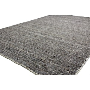 Savannah Stone 8 ft. x 10 ft. (7'6" x 9'6") Solid Contemporary Area Rug