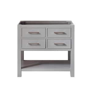 Brooks 36 in. W x 21.5 in. D x 34 in. H Vanity Cabinet in Chilled Gray