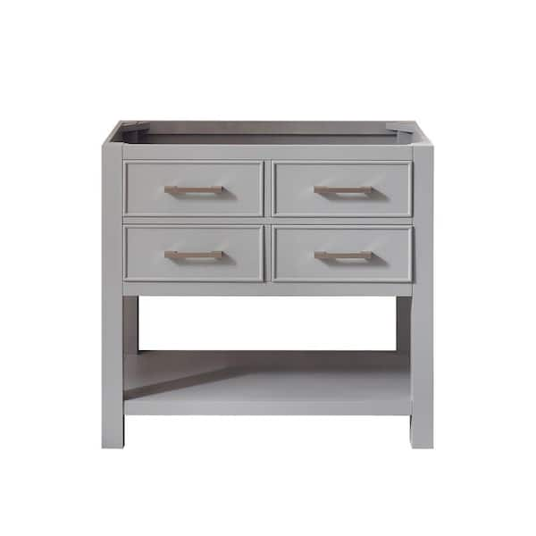 Avanity Brooks 36 in. W x 21.5 in. D x 34 in. H Vanity Cabinet in Chilled Gray