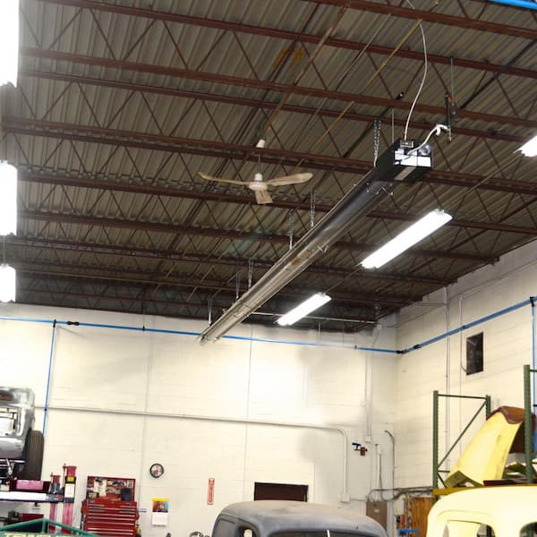 Ceiling Dayton Tube Heaters DAYTON 3VU36 Portable Electric Jobsite