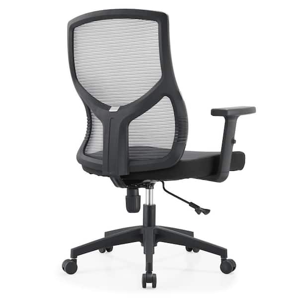 HON Gateway Chair - Black Fabric Seat - Black Mesh Back - Black Nylon Frame - Mid Back - 5-star Base - Black - Armrest HON Gateway Chair - Black Fabric Seat - Black Mesh Back - Black Nylon Frame - Mid Back - 5-star Base - Black - Armrest