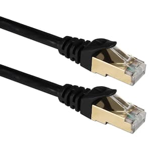 50 ft. Cat 7 10 Gbps S-STP Shielded Flexible Snagless Patch Cord