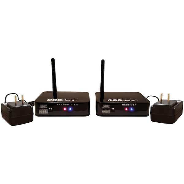 BIC America Wireless Transmitter/Receiver Kit for Hookup of Wireless Subwoofers and Wireless Powered Speakers