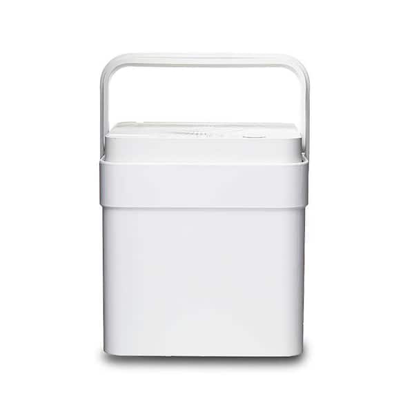 50 pt. Smart Cube Dehumidifier with Pump up to 4500 sq. ft., 3X More Water Capacity, Wi-Fi Enabled in White