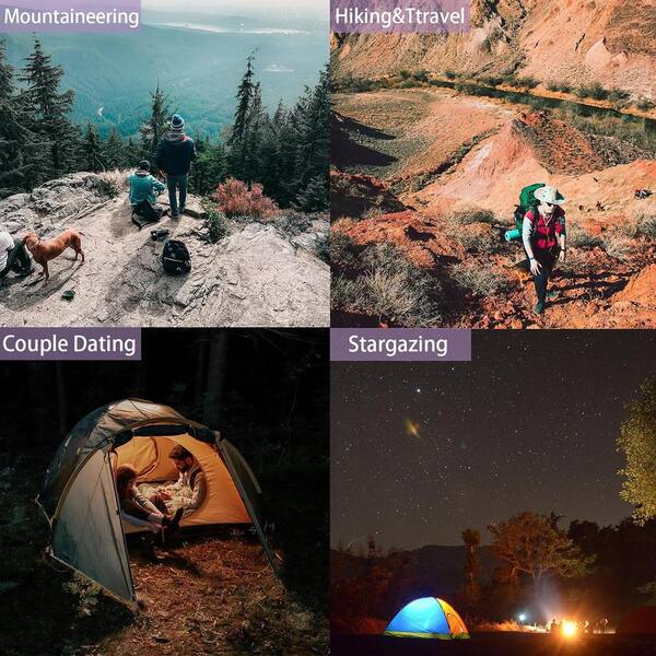 thumbnail image 2 of 4 Season Single Sleeping Bag - Premium Waterproof Camping Hiking Envelope Bags 2 of 5