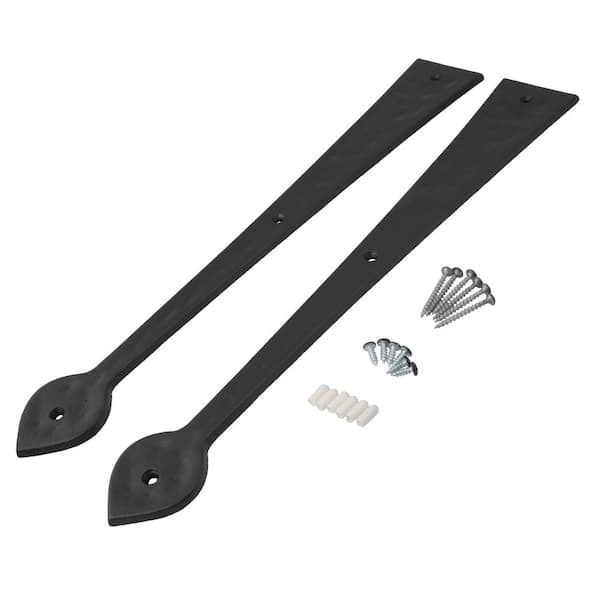 Decorative Spear Strap Hinges for Overhead Garage Doors