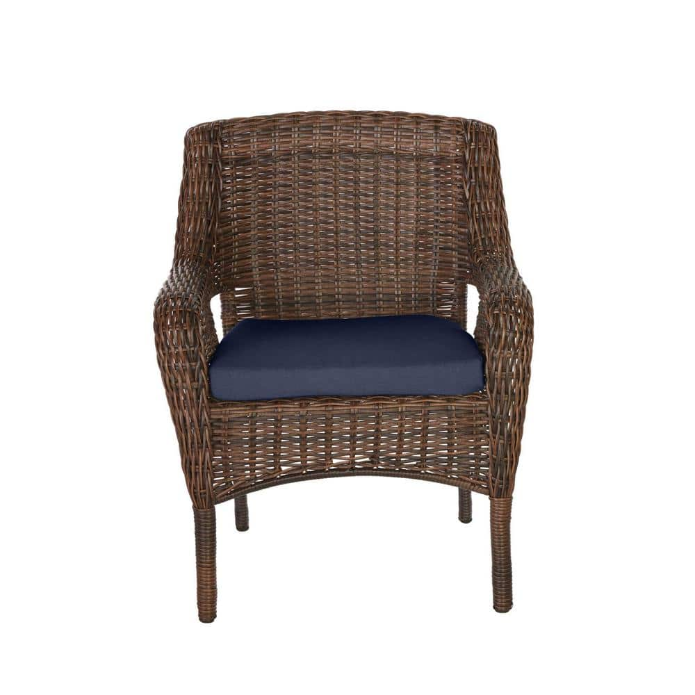 dark wicker chair