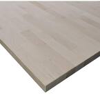 1 in. x 12 in. x 29 in. Allwood Birch Project Panel, Chopping Block, Cutting Board with Routed Edges on both Faces