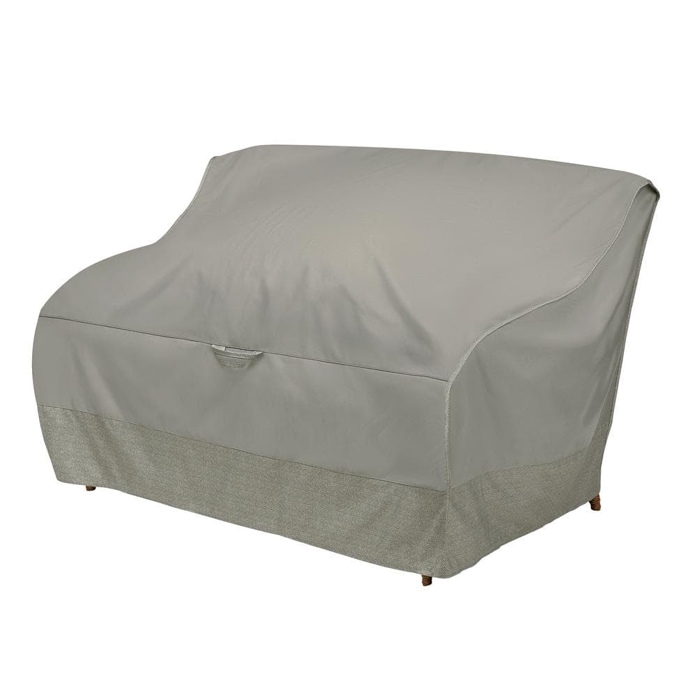 Duck Covers 60 in. Patio Loveseat Cover with Integrated Duck Dome in Moon Rock price history on PriceWatchPro