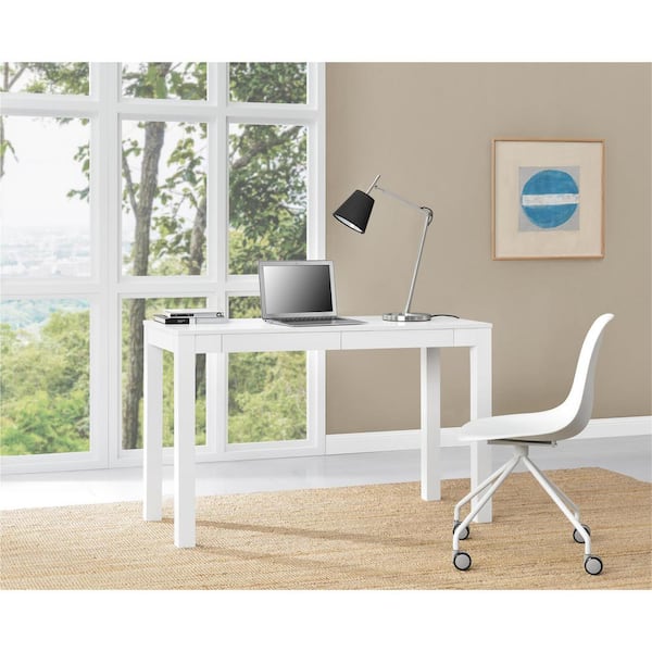 Altra Furniture Parsons XL White Desk