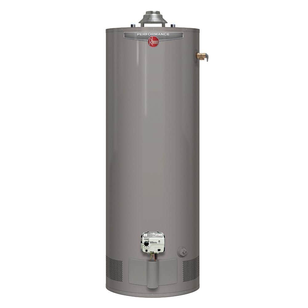Rheem Performance 50 gal. Tall 6-Year 40,000 BTU Natural Gas Tank Water Heater -  614847