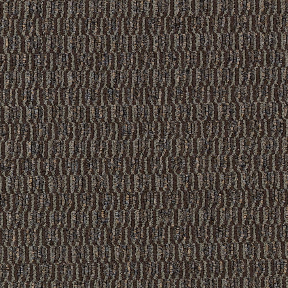 8 in. x 8 in. Loop Carpet Sample - Social Network II -Color Coffee Bean price history on PriceWatchPro