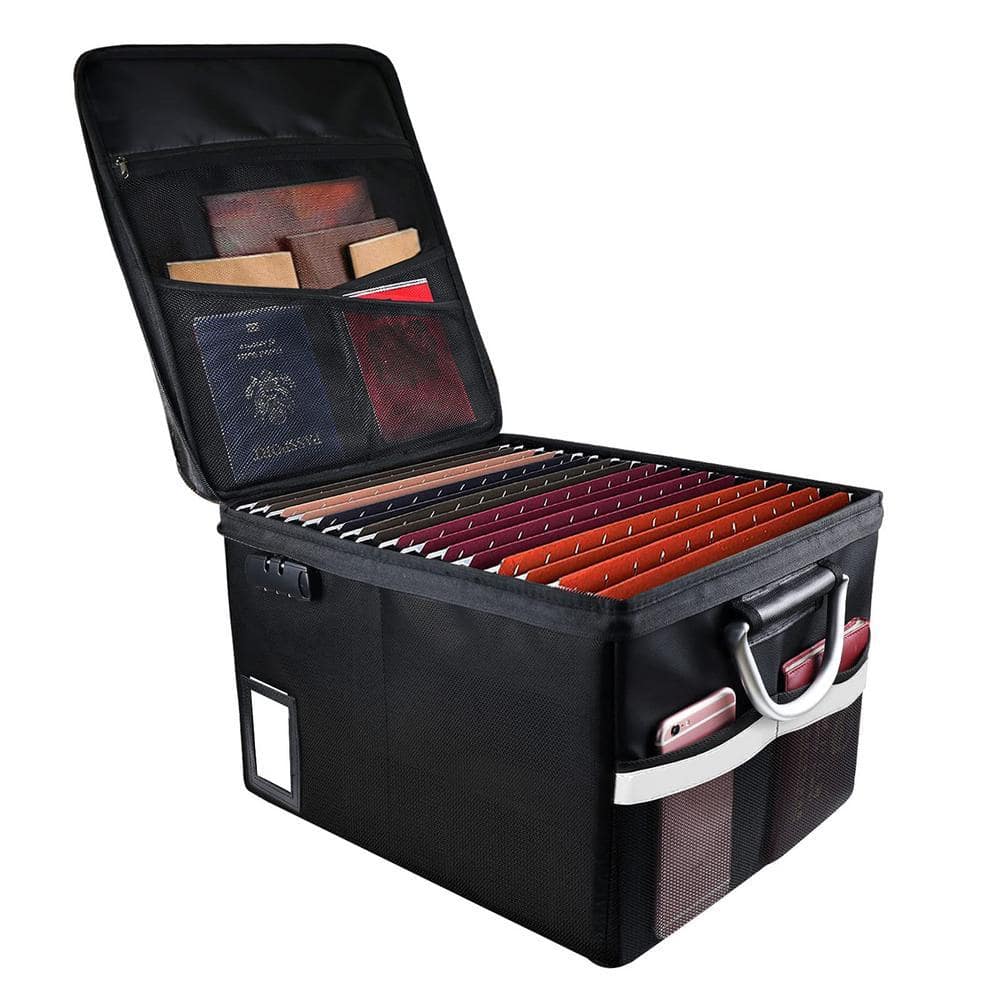 Portable File Cabinet Box (Fireproof)