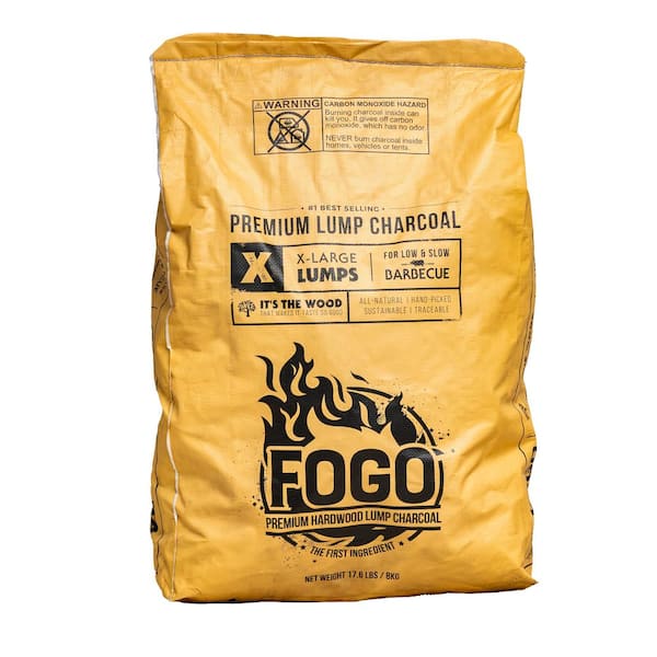 FOGO 17.6 lbs. Super Premium Wood Lump Charcoal