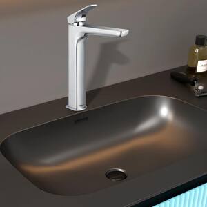 Single Hole Single-Handle Vessel Bathroom Faucet in Chrome