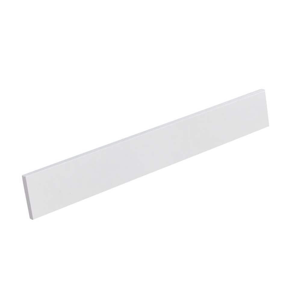 Classic Linearis 30 in. W Quartz Vanity Backsplash in White price history on PriceWatchPro