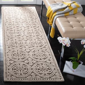 Cambridge Tan/Multi 3 ft. x 16 ft. Geometric Runner Rug