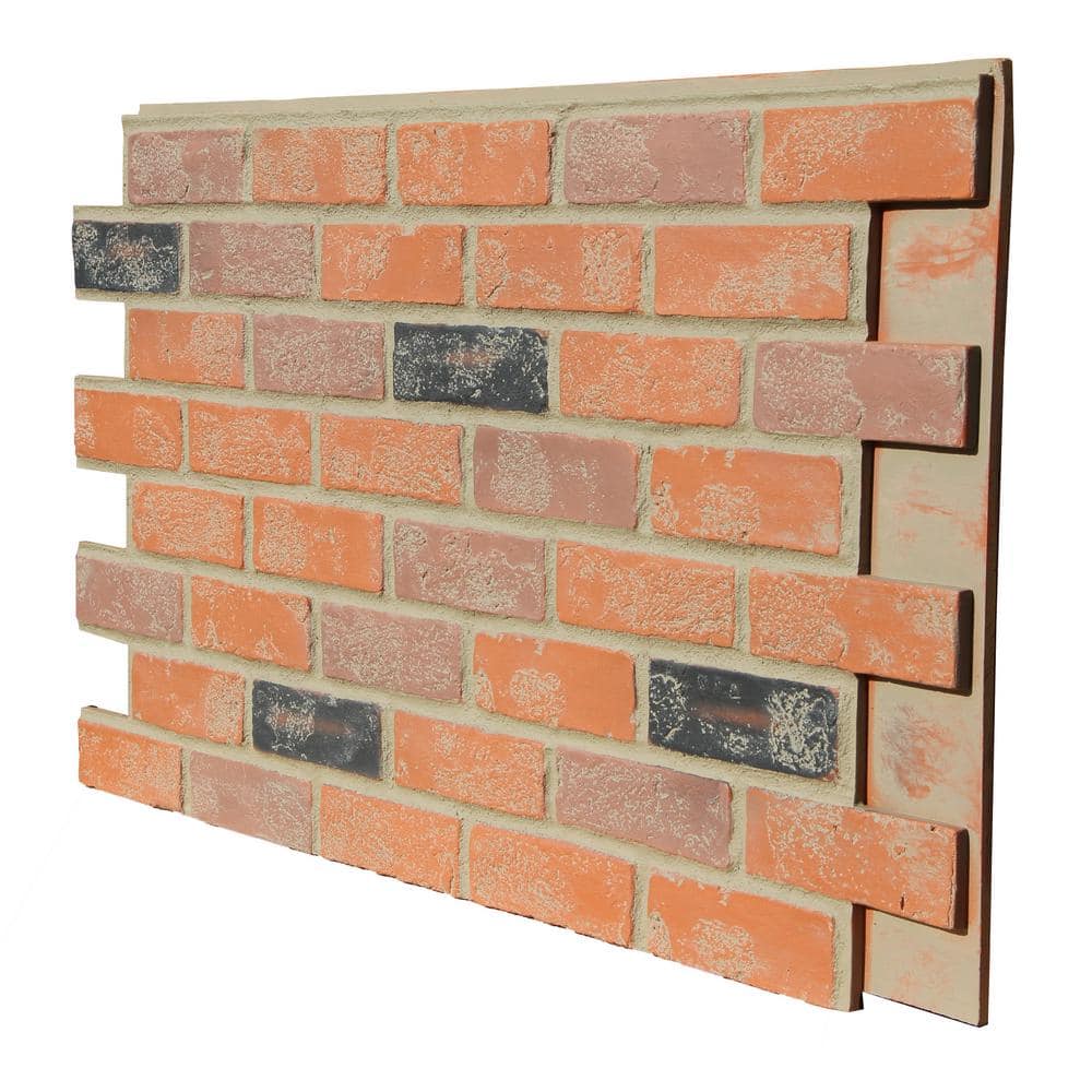 Rustic Faux Brick Wall Panel - AZ Faux