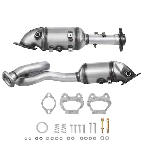 Catalytic Converter, 2 Pack, Compatible with 2012-2017 Jeep Wrangler 3. 6L V6, Front, Replacement OE 641511