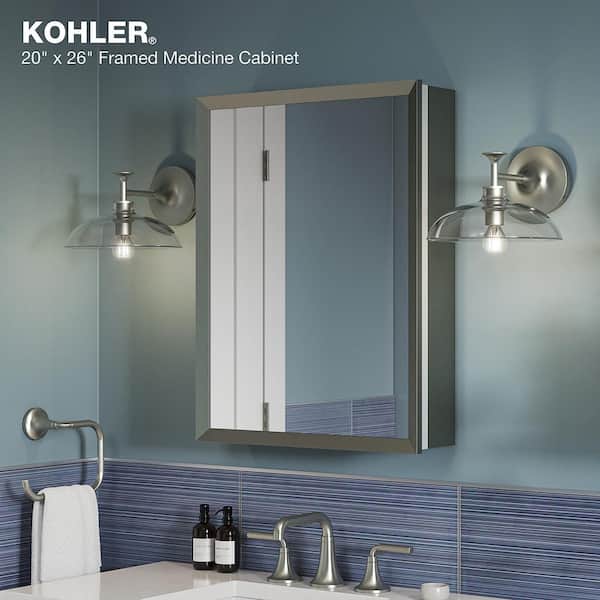 KOHLER Embark 20 in. W x 26 in. H Rectangular Framed KOHLER Embark 20 in. W x 26 in. H Rectangular Framed
