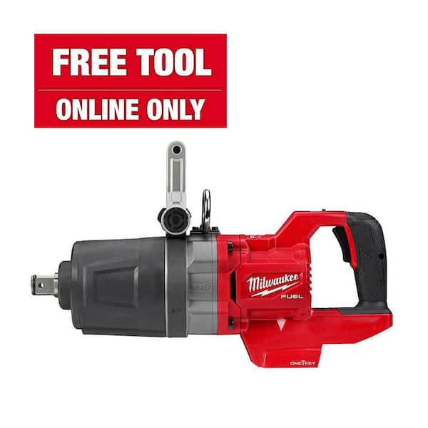 Milwaukee M18 FUEL 18V Lithium-Ion Brushless Cordless 1 in. Impact Wrench with D-Handle (Tool-Only)