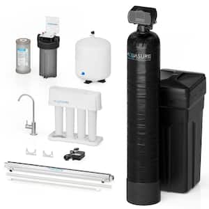 Signature Series 48,000 grain Water Softener with 12GPM Quantum UV Sterilizer plus 75GPD Reverse Osmosis System