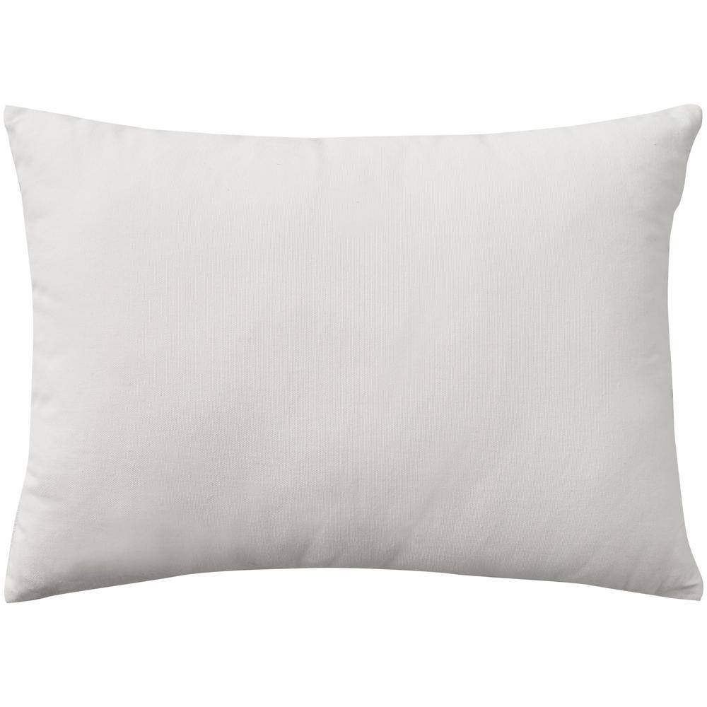 Multicolor Embroidered Cotton Holiday Throw Pillow