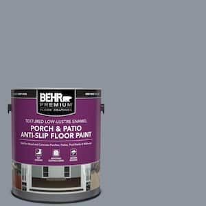 1 gal. #BXC-88 Cool December Textured Low-Lustre Enamel Interior/Exterior Porch and Patio Anti-Slip Floor Paint