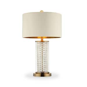28.75 in. Pluviam Crystal Table Lamp