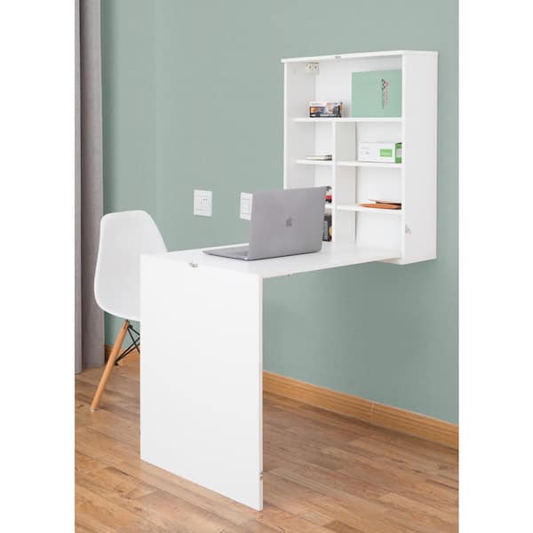 home depot wall desk