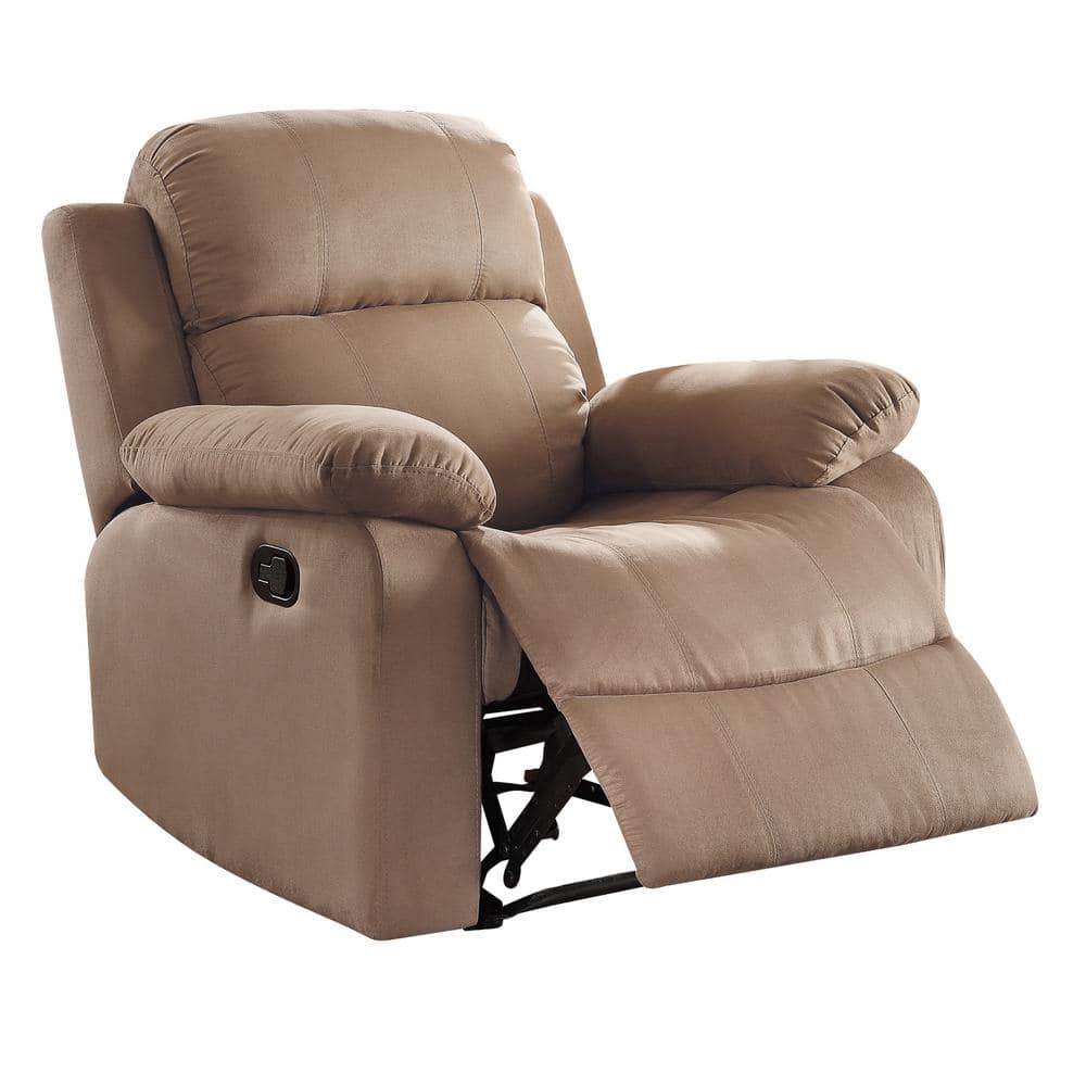 Hanover Big Man Large Oversized Pillow Back Leather Recliner