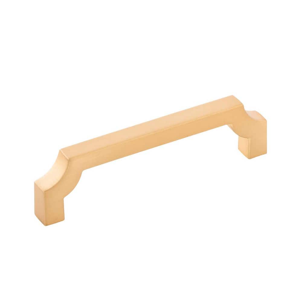Monarch Collection Pull 3-3/4 in. (96 mm) Center to Center Brushed Golden Brass Bar Cabinet Pull price history on PriceWatchPro