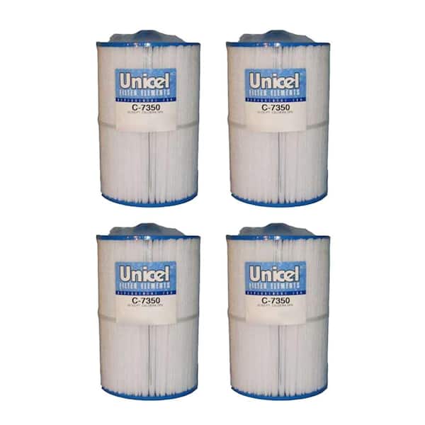 Unicel 7 in. Dia. 50 sq. ft. Replacement Filter Cartridge (4-Pack)