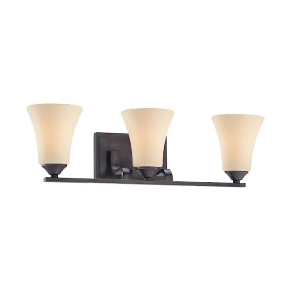 Thomas Lighting Treme 3-Light Espresso Bath Light