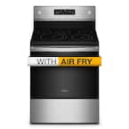 30 in. 5.3 cu.ft. Single Oven Electric Range with Air Fry in Stainless Steel Fingerprint Resistant