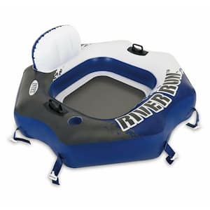 River Run Connect Lounge Inflatable 1-Person Floating Tube