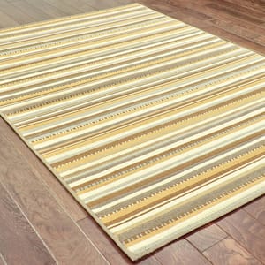 Rayas Multi  Doormat 3 ft. x 5 ft. Indoor/Outdoor Patio Area Rug