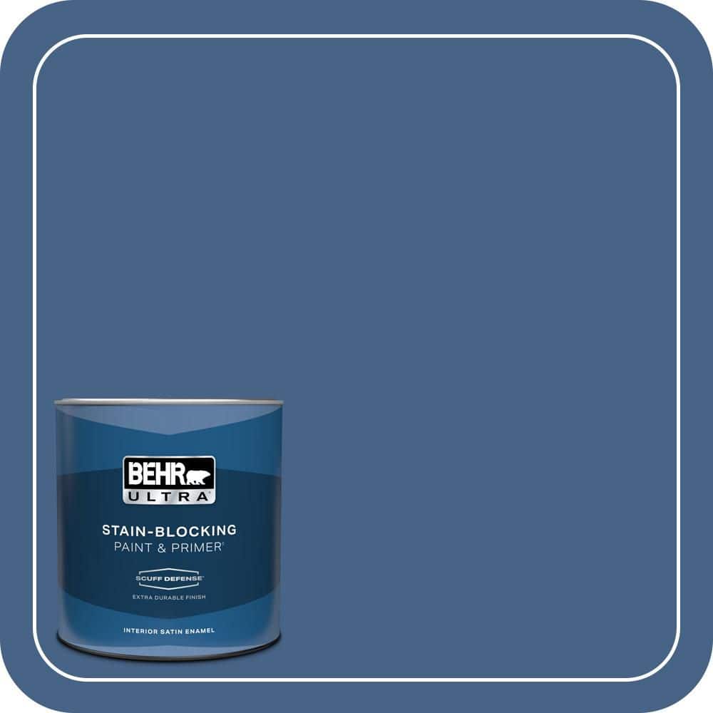 1 qt. #PPU15-04 Mosaic Blue Extra Durable Satin Enamel Interior Paint & Primer price history on PriceWatchPro