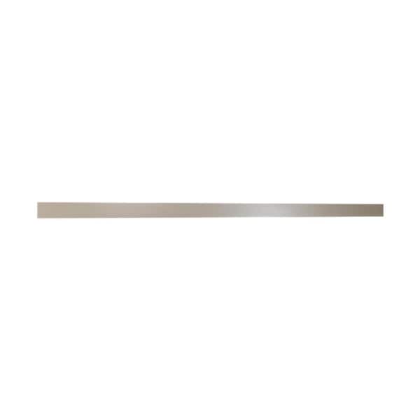 LIFEART CABINETRY Princeton 96-in. W x 0.25-in. D x 4.5-in. H in Creamy White Toe Kick